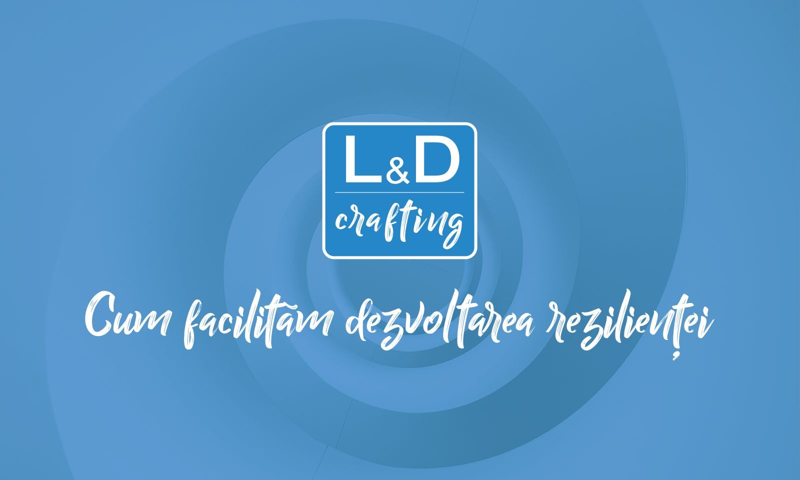 Learning and Development crafting întâlnirea 4