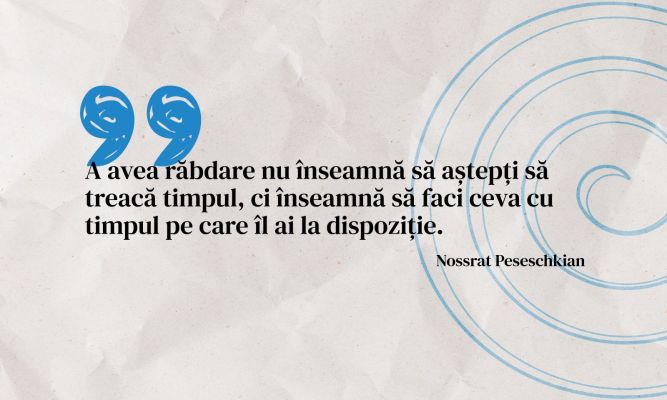 Articol despre rezilienta - citat Nossrat Peseschkian